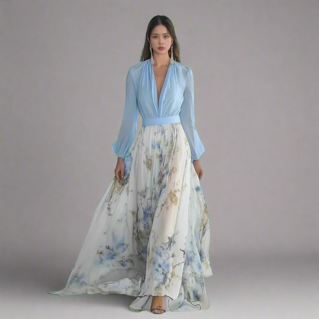Lavinia™ | Elegantes Boho-Vintage Maxi-Kleid für den Sommer