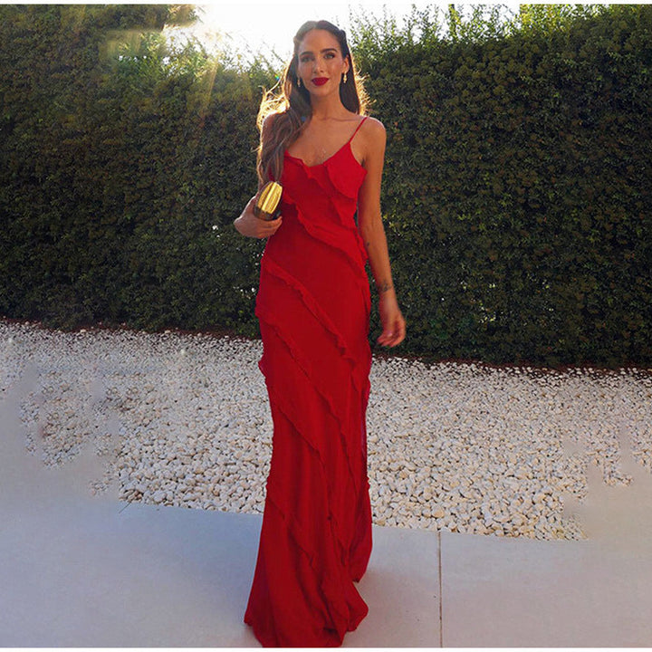 Monique™ | Elegantes Kleid Mit Rüschen