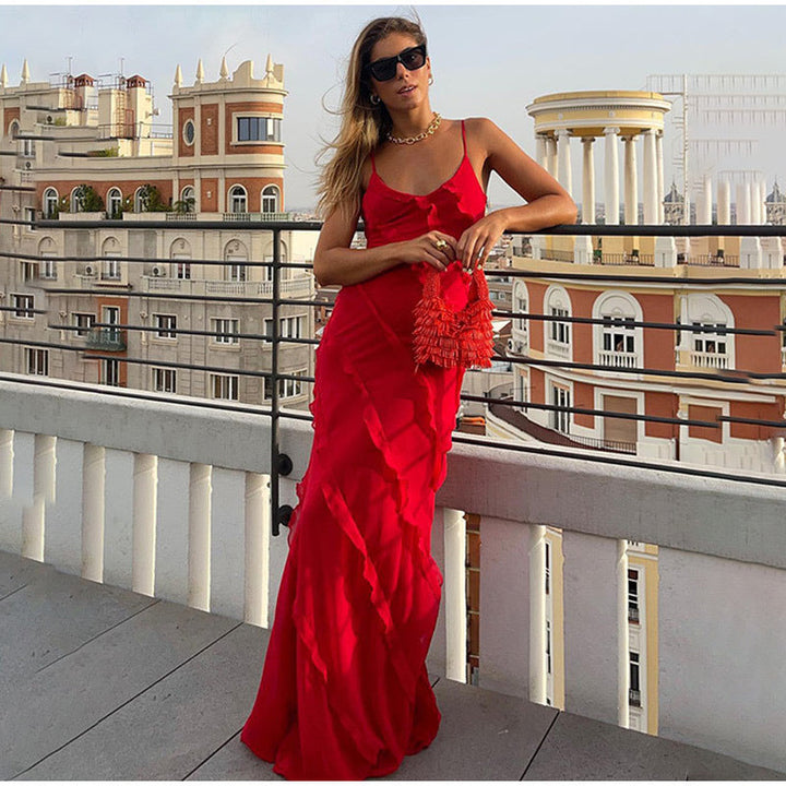 Monique™ | Elegantes Kleid Mit Rüschen