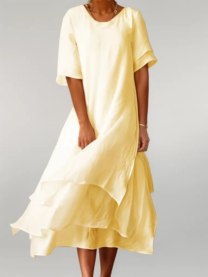 Mercedes™ | Luftiges Kleid mit Lagen