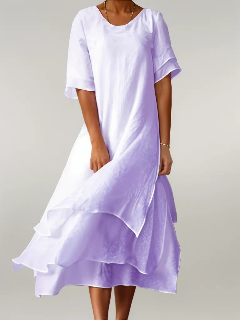 Mercedes™ | Luftiges Kleid mit Lagen