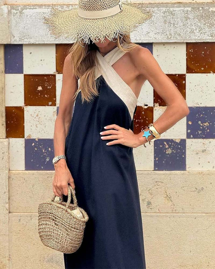 Lilia™ | Kleid mit gekreuztem Ausschnitt