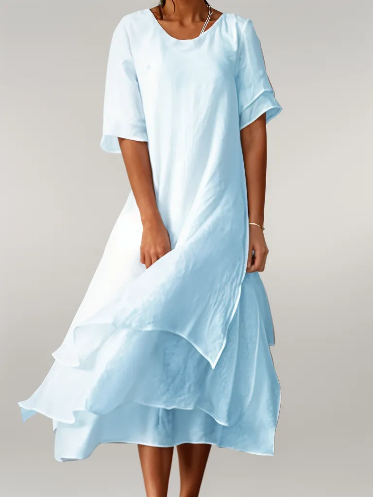 Mercedes™ | Luftiges Kleid mit Lagen