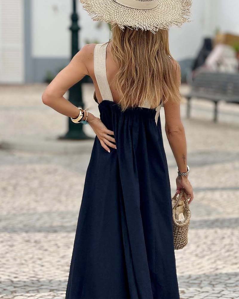 Lilia™ | Kleid mit gekreuztem Ausschnitt