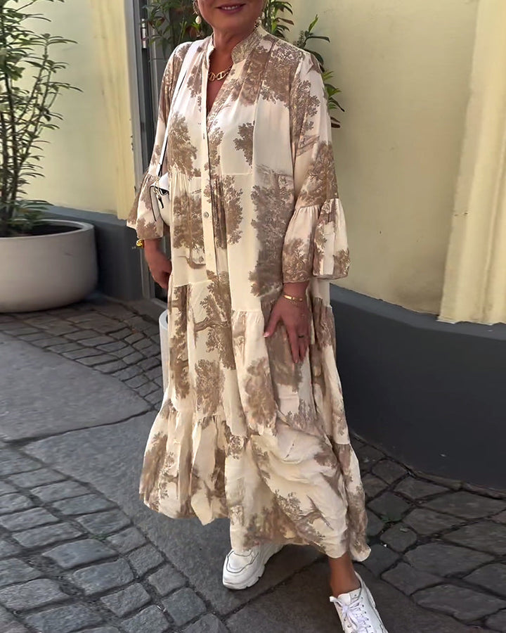 Margaret™ | Langes Blumenkleid