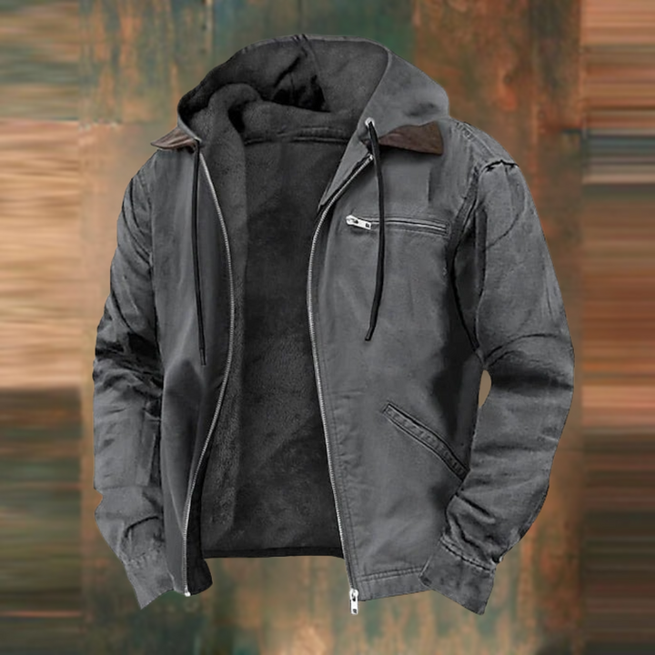 Matthias™ | Jacke mit Reißverschluss und Kapuze