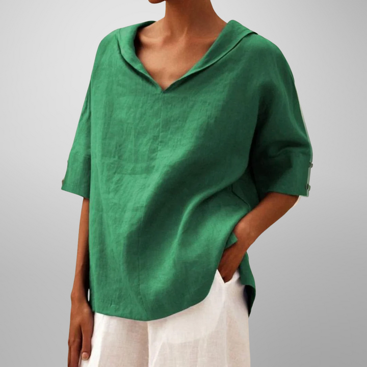 Laura™ | Lässige, locker sitzende Bluse