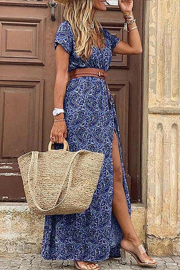 Dorothea™ | Boho-Kleid wit Bauchabdeckung