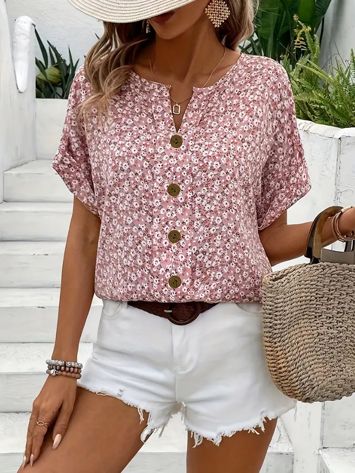 Rachel™ | Florales Sommeroberteil