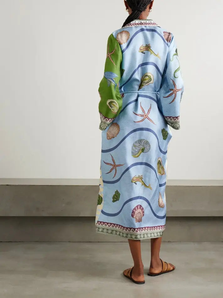 Bea™ | Langärmliges Maxikleid
