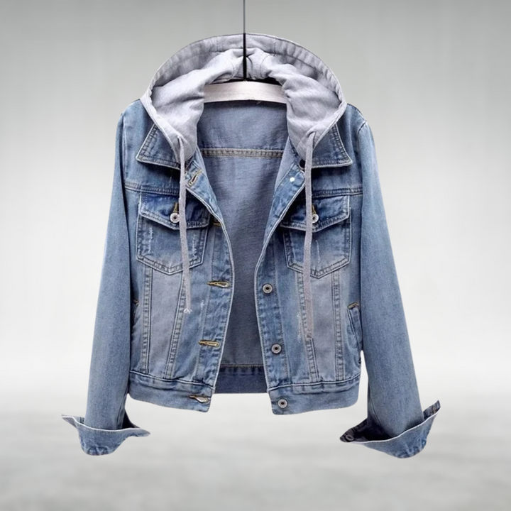 Zoe™ | Jeans-Kapuzenjacke