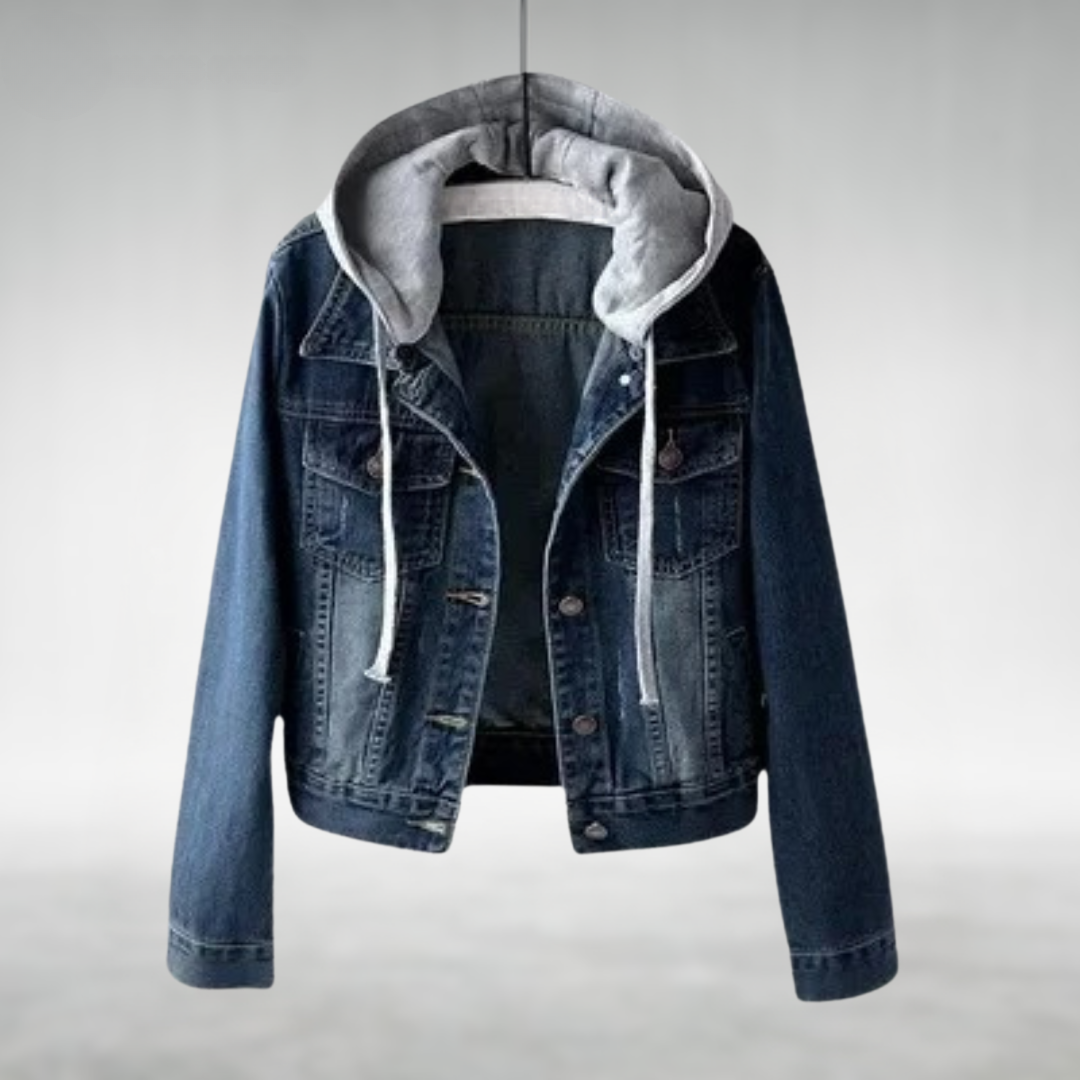 Zoe™ | Jeans-Kapuzenjacke