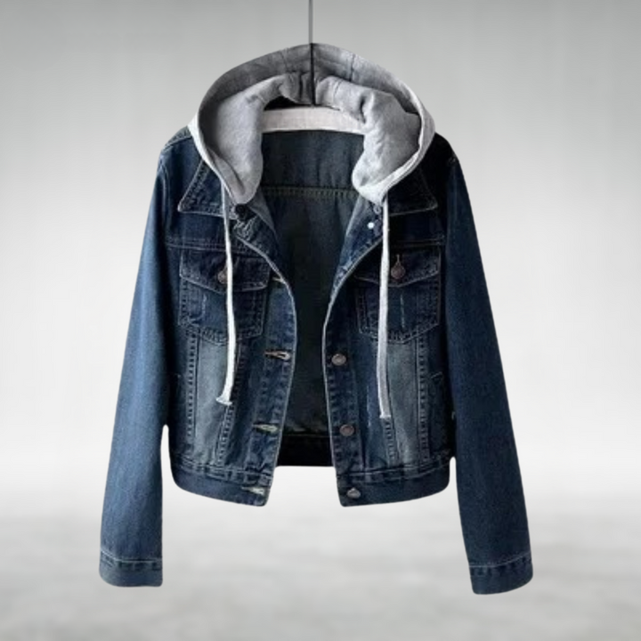Zoe™ | Jeans-Kapuzenjacke