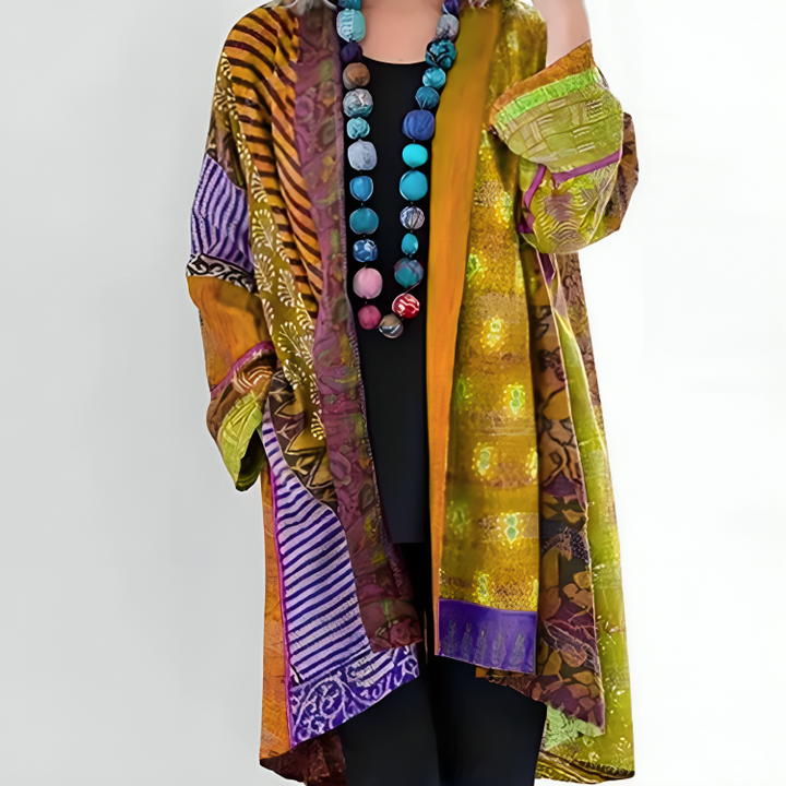 Theresa | Bunte Strickjacke