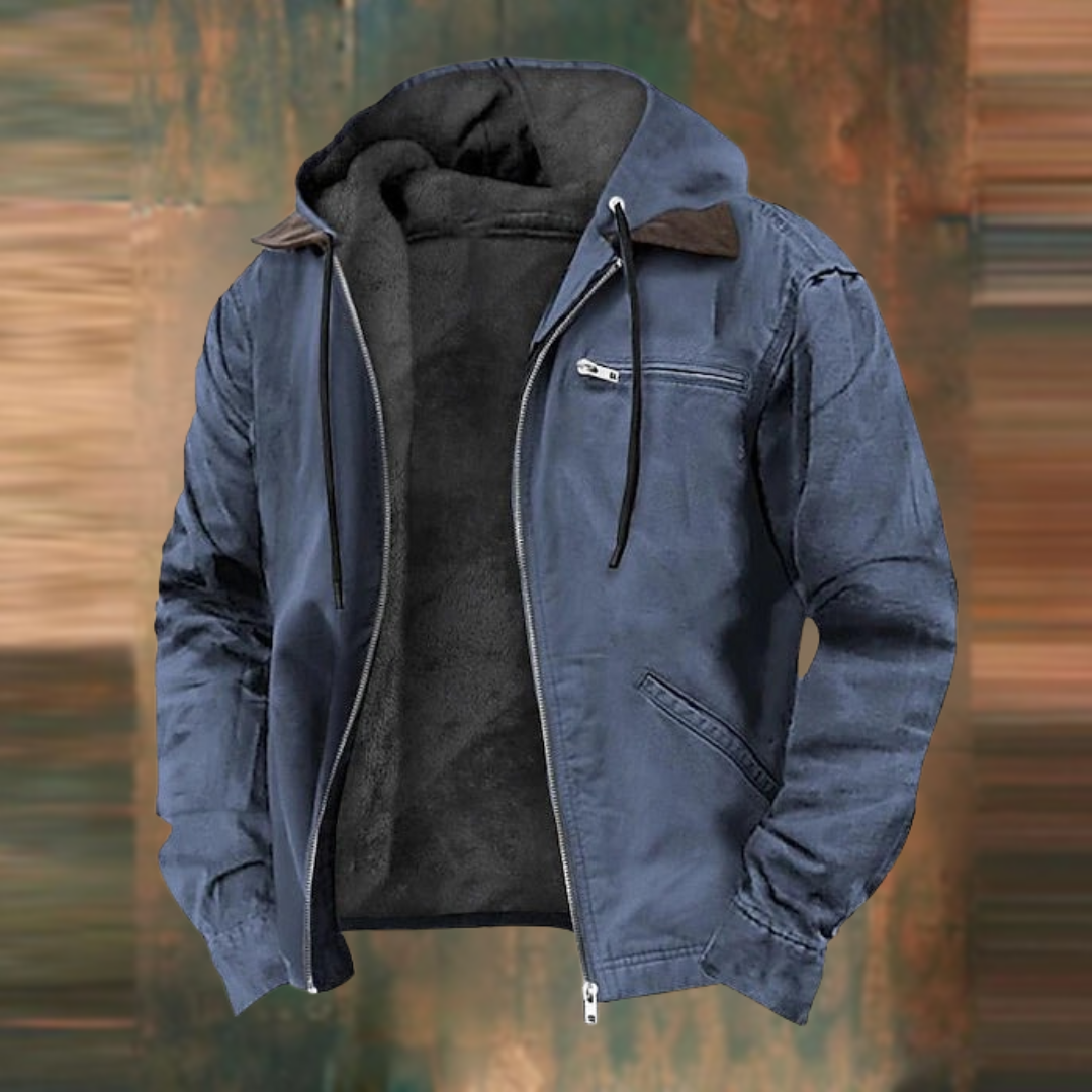 Matthias™ | Jacke mit Reißverschluss und Kapuze