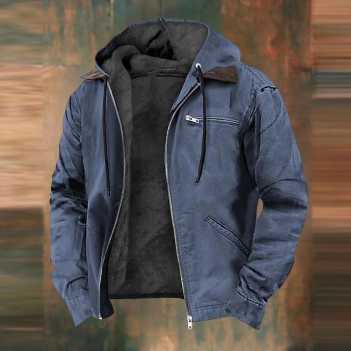 Matthias™ | Jacke mit Reißverschluss und Kapuze