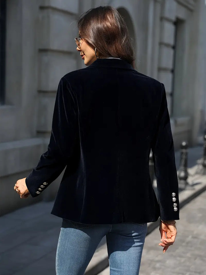 Isabel™ | Eleganter Samtblazer