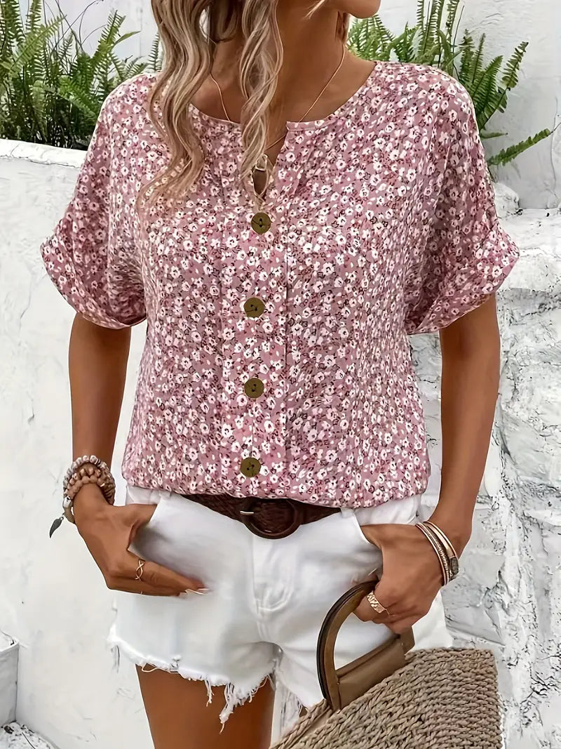 Rachel™ | Florales Sommeroberteil