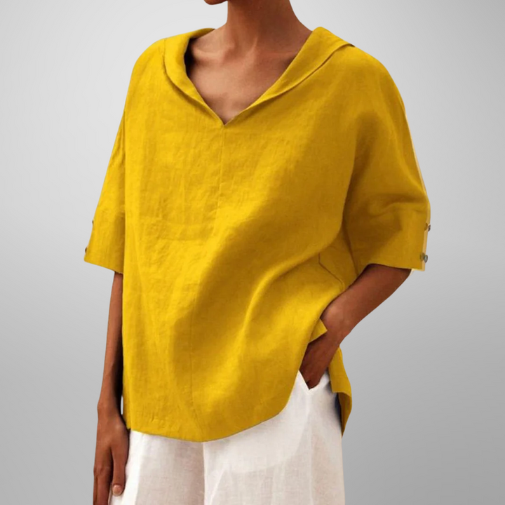Laura™ | Lässige, locker sitzende Bluse