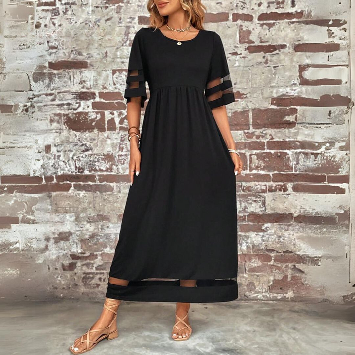 Jasmin™ | Elegantes A-Linien-Midikleid