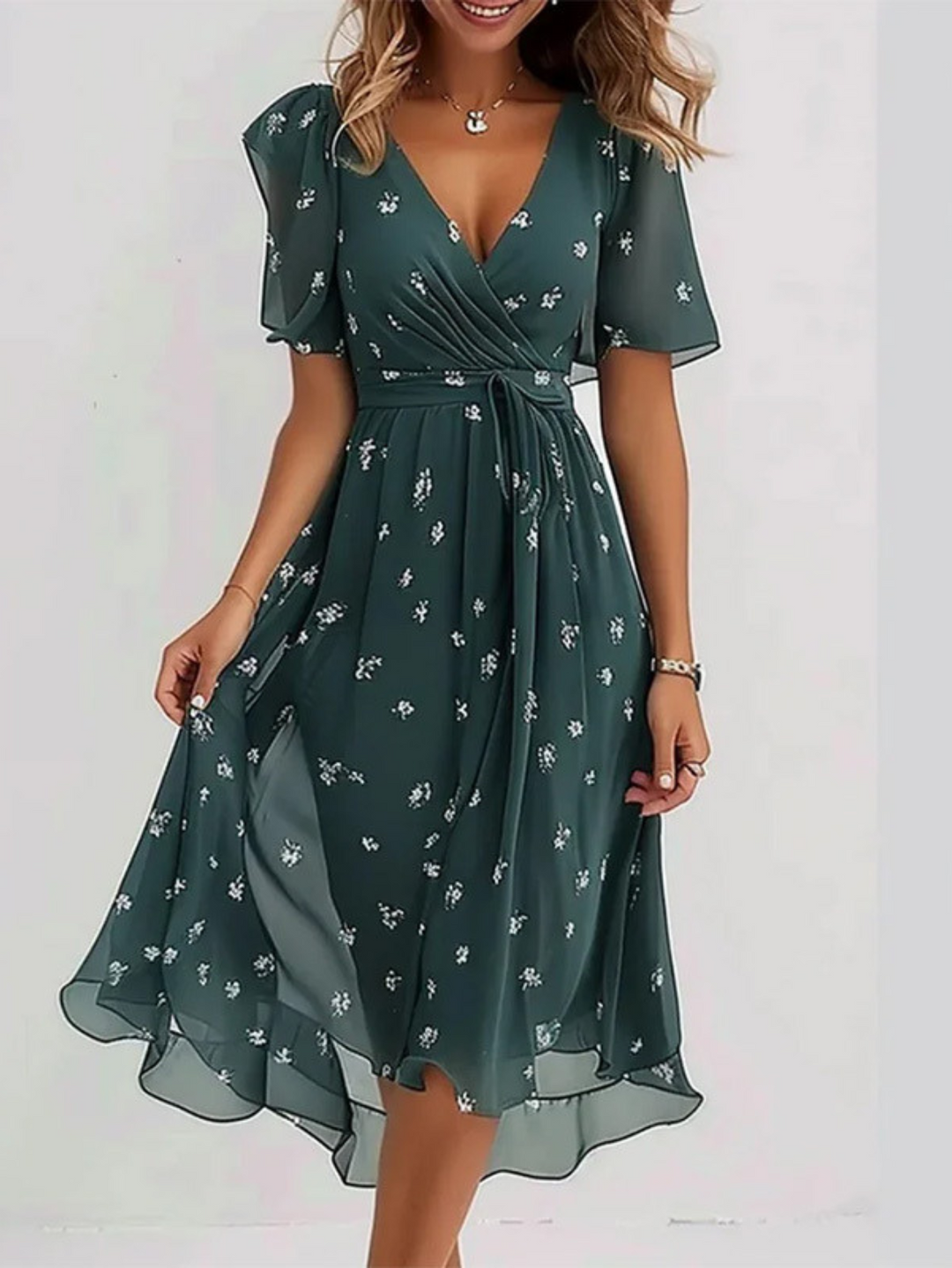 Alexa™ | Lässiges Boho-Kleid mit Farbverlauf