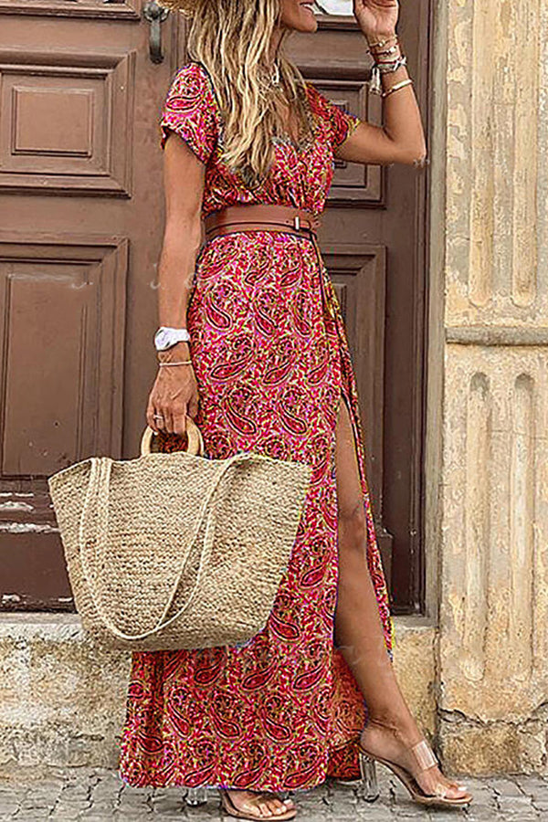 Dorothea™ | Boho-Kleid wit Bauchabdeckung