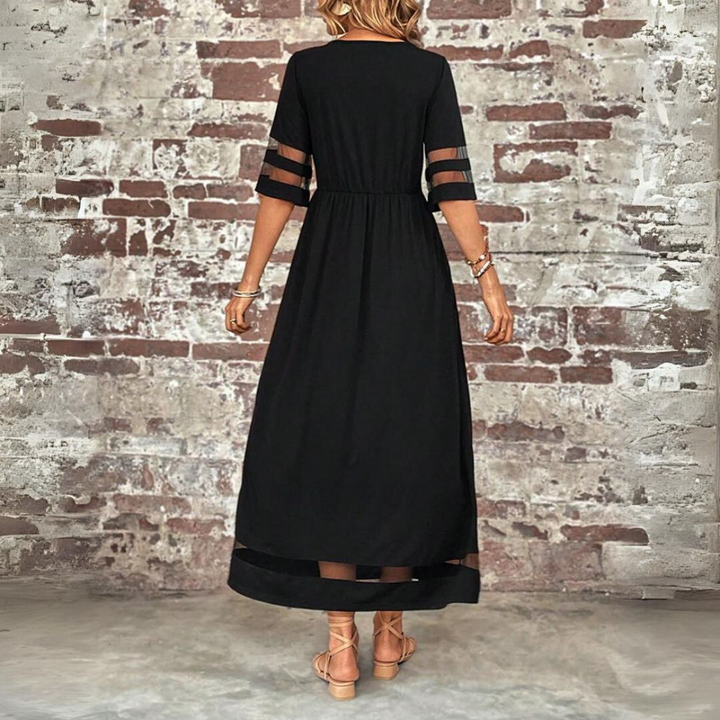 Jasmin™ | Elegantes A-Linien-Midikleid