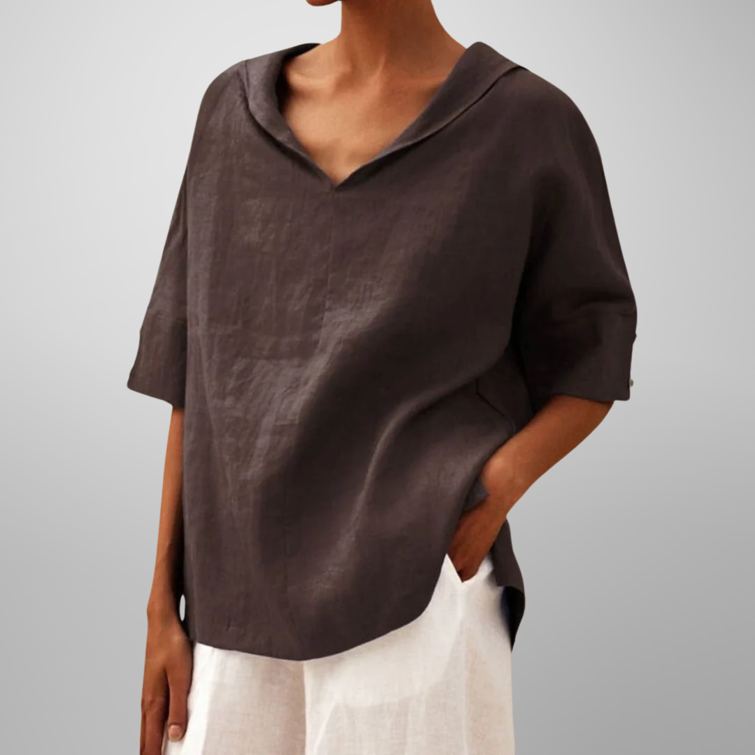 Laura™ | Lässige, locker sitzende Bluse
