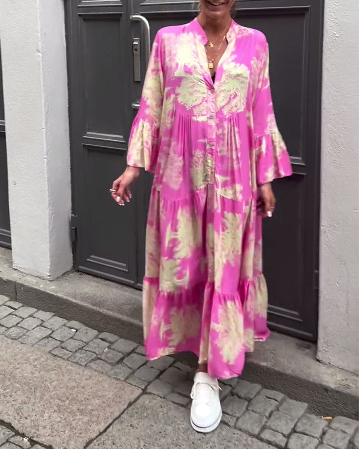 Margaret™ | Langes Blumenkleid