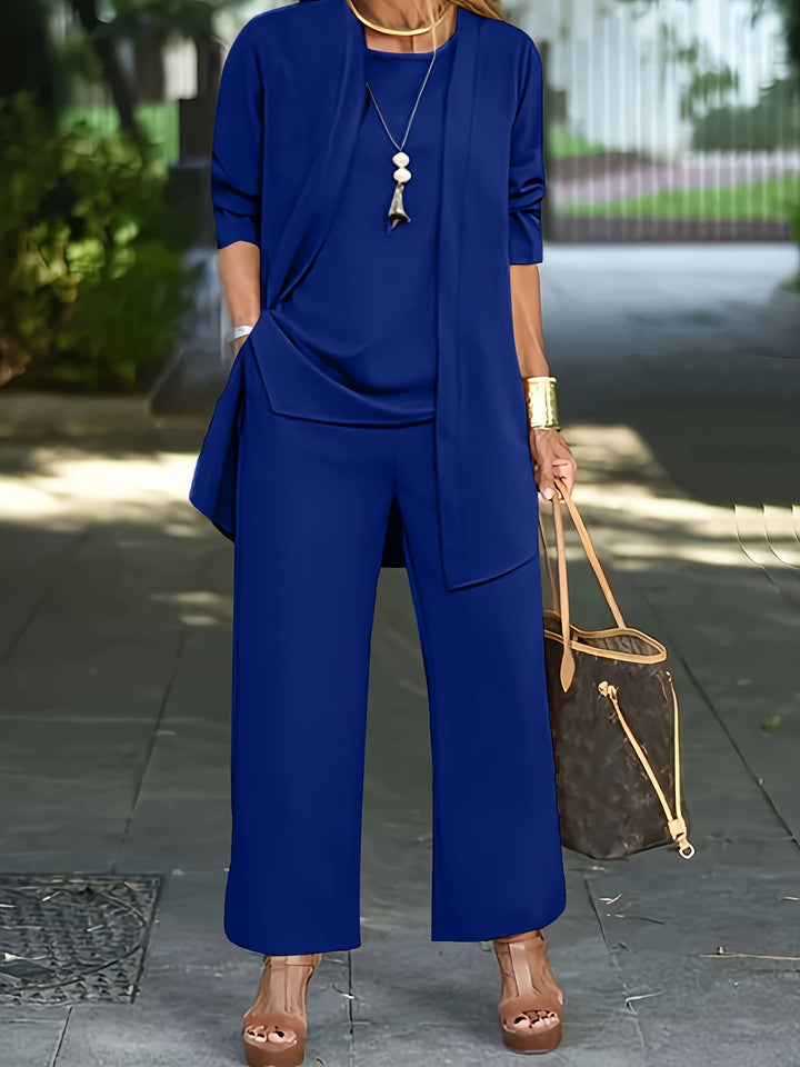 Eileen™ | Stilvolles, elegantes dreiteiliges Set