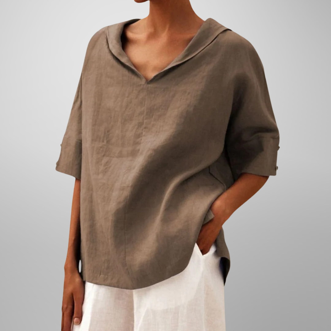 Laura™ | Lässige, locker sitzende Bluse