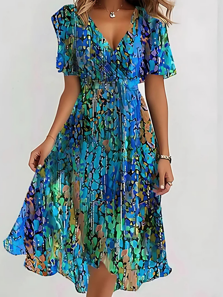 Alexa™ | Lässiges Boho-Kleid mit Farbverlauf