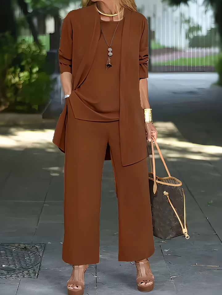 Eileen™ | Stilvolles, elegantes dreiteiliges Set