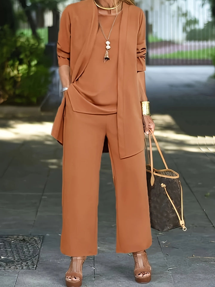 Eileen™ | Stilvolles, elegantes dreiteiliges Set