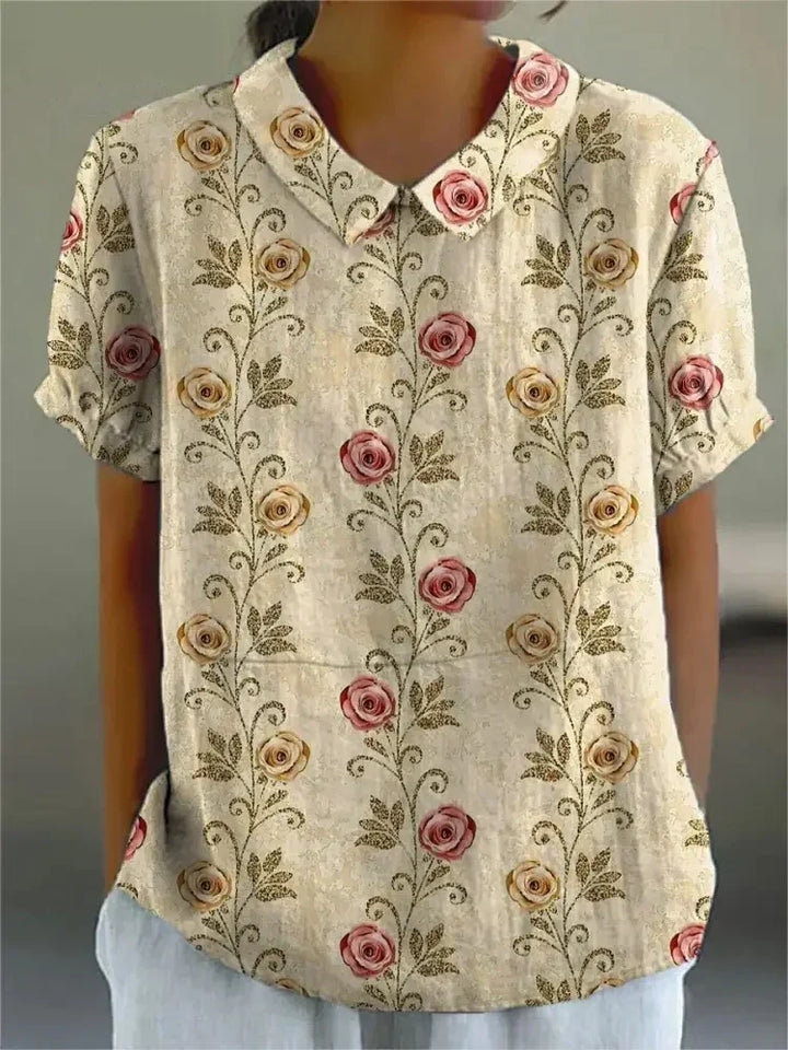 Ariella™ | Blumenhemd für Damen