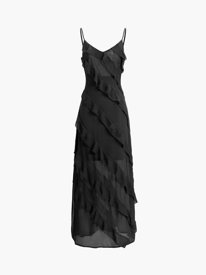 Monique™ | Elegantes Kleid Mit Rüschen