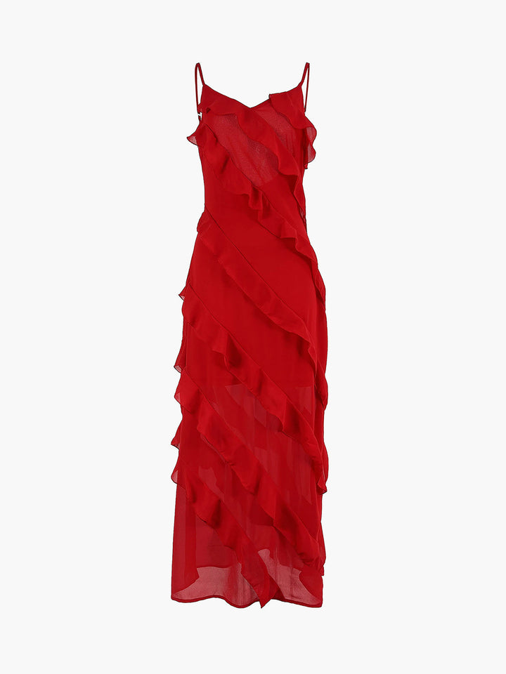 Monique™ | Elegantes Kleid Mit Rüschen