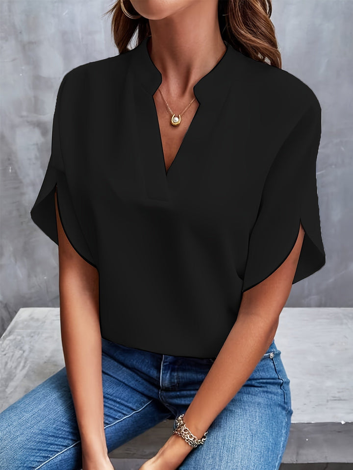 Sandra™ | Bluse mit ausgestellten Ärmeln