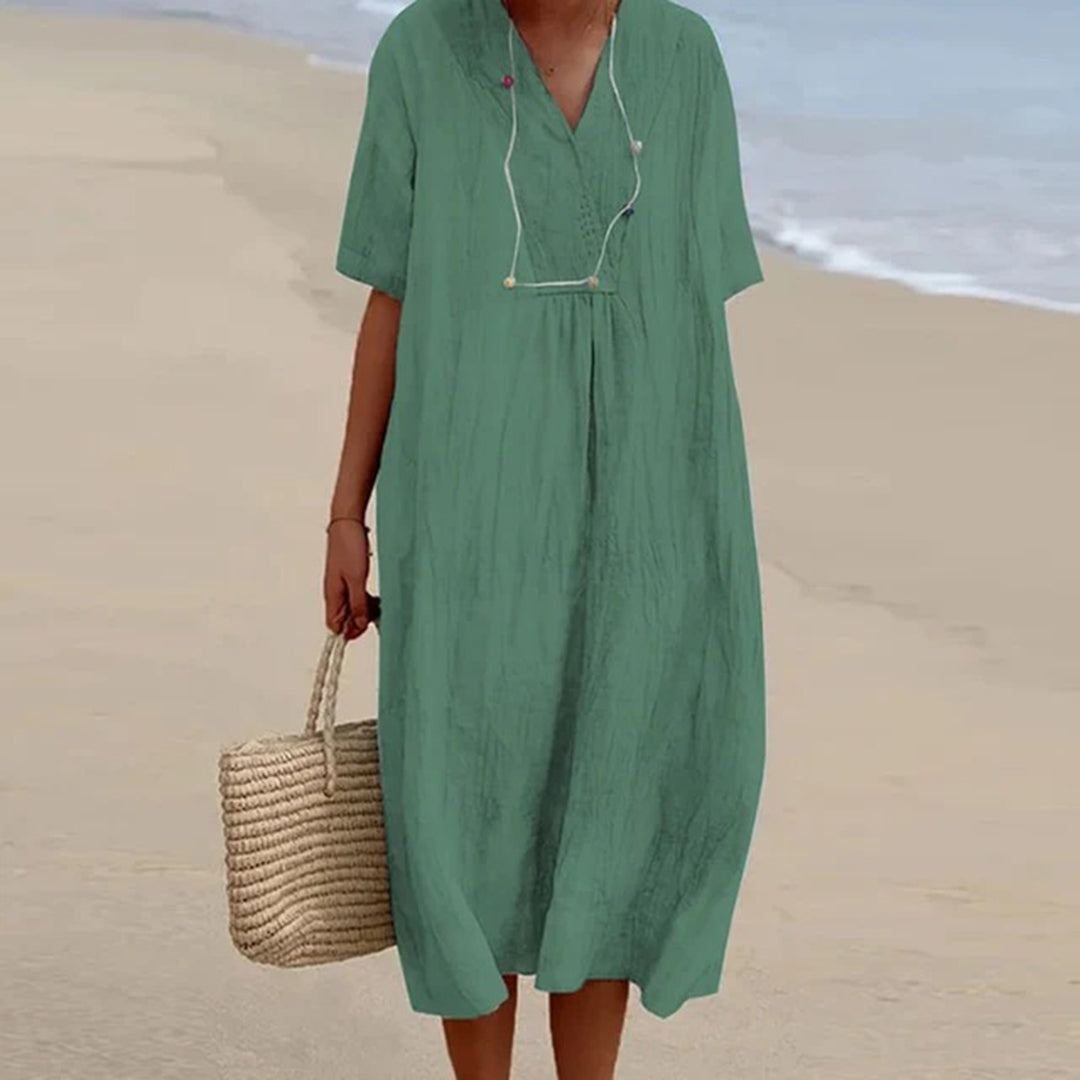 Jennifer™ | Midi-Kleid mit lockerer Passform