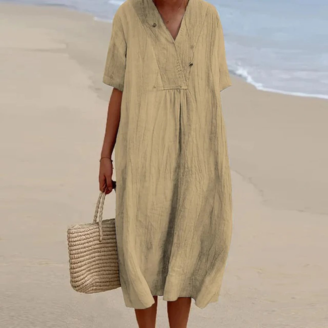Jennifer™ | Midi-Kleid mit lockerer Passform