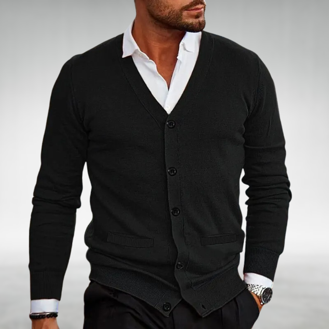 Laurenz™ | Elegante Herren-Strickjacke