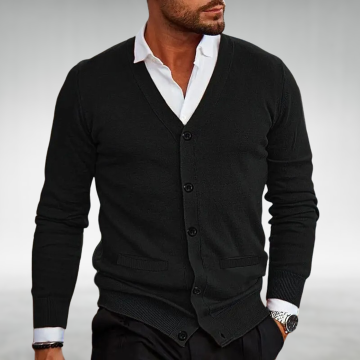Laurenz™ | Elegante Herren-Strickjacke