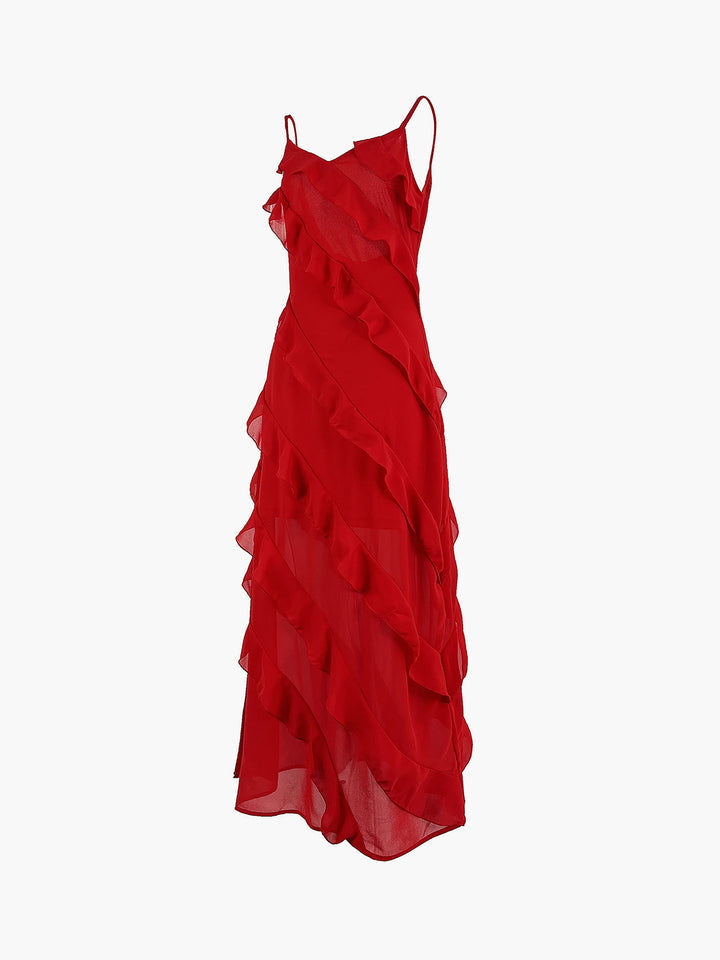 Monique™ | Elegantes Kleid Mit Rüschen