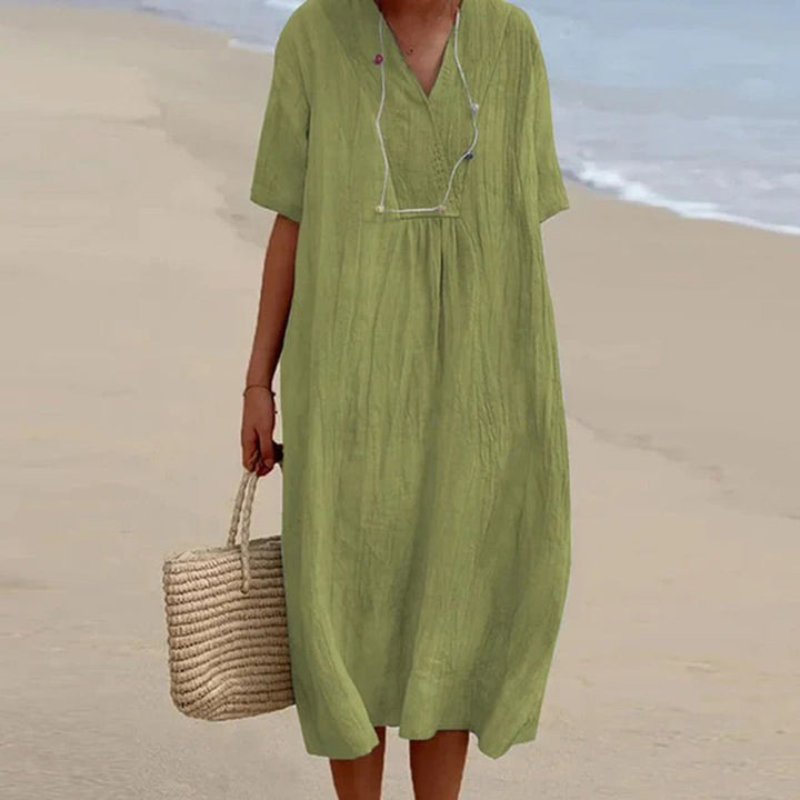 Jennifer™ | Midi-Kleid mit lockerer Passform