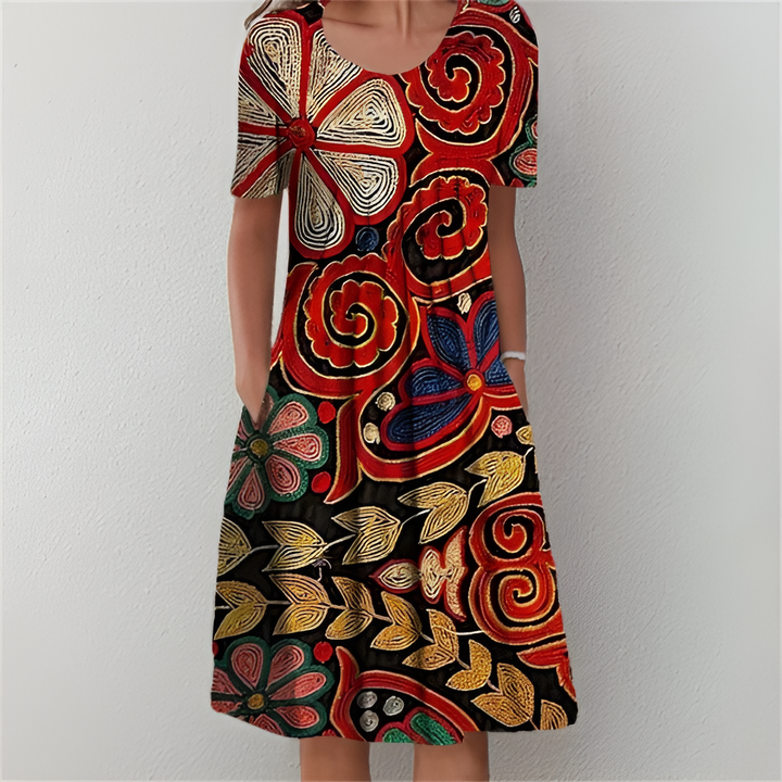 Patricia™ | Klassisches Blumenkleid