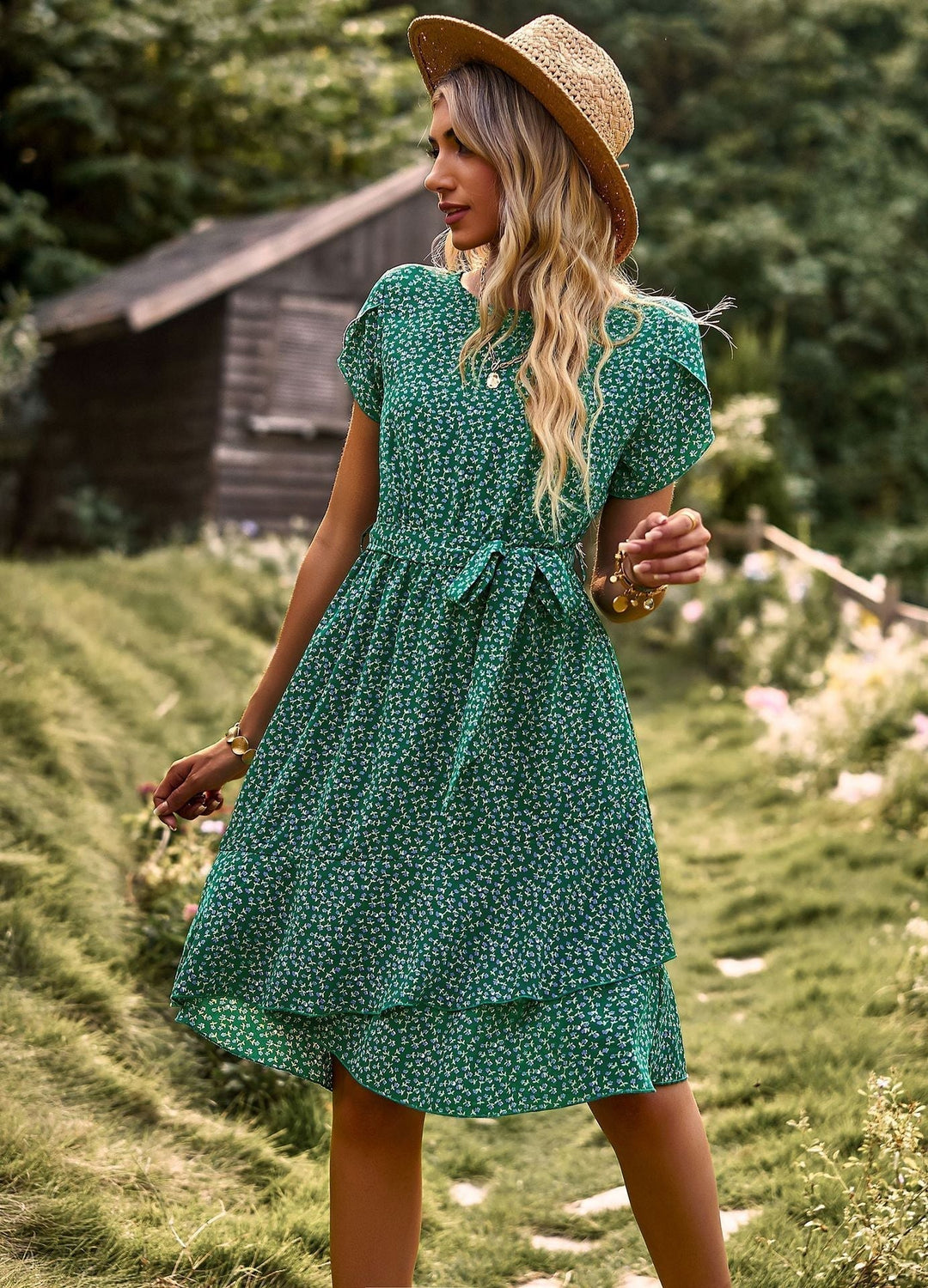 Xenia™ | Modisches Kleid mit schmeichelhaftem Taillenband
