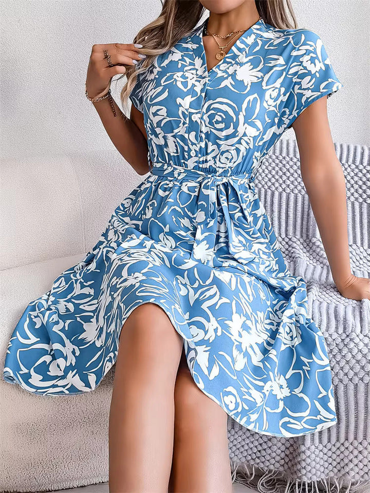 Annika™ | Elegantes Blumenkleid