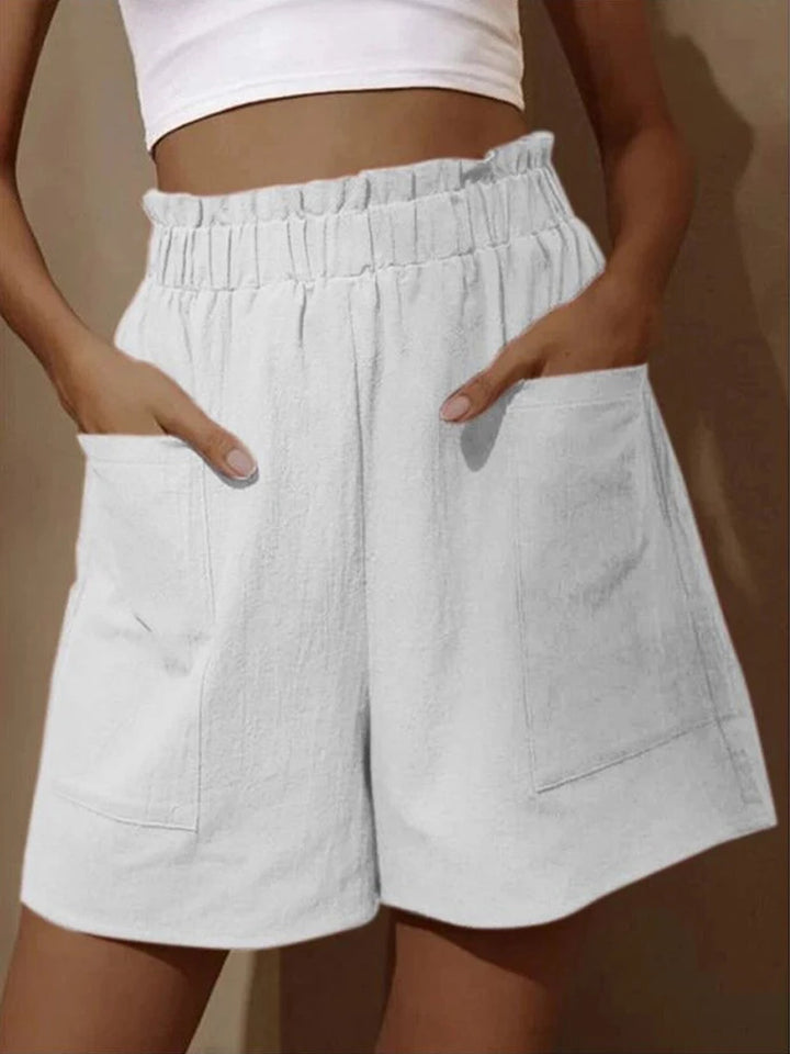 Selina™ | Shorts mit hoher Taille
