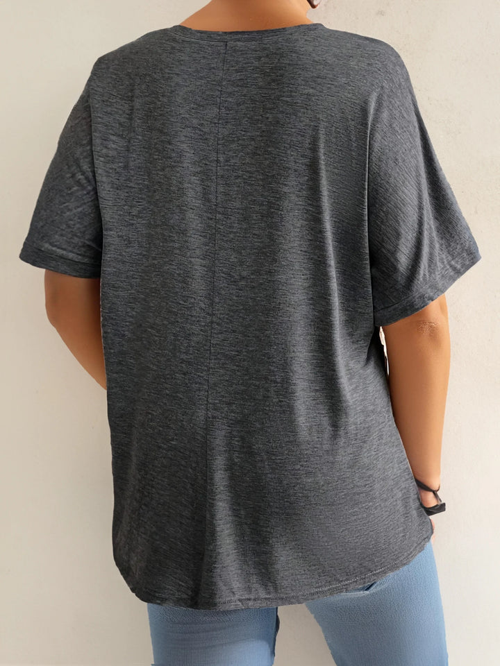 Armela™ | Schicke Bluse in Übergröße mit V-Ausschnitt