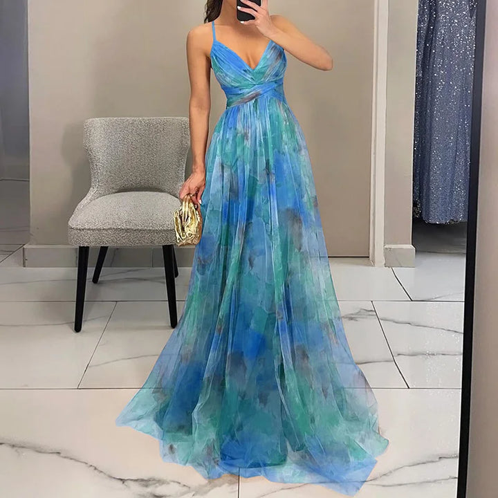 Penelope™ | Bezauberndes Maxikleid mit Blumendruck